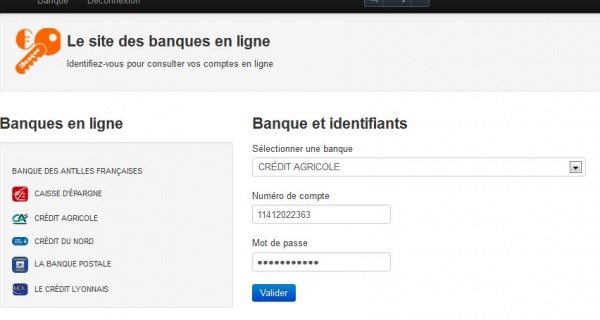 Banque En Ligne — Applications